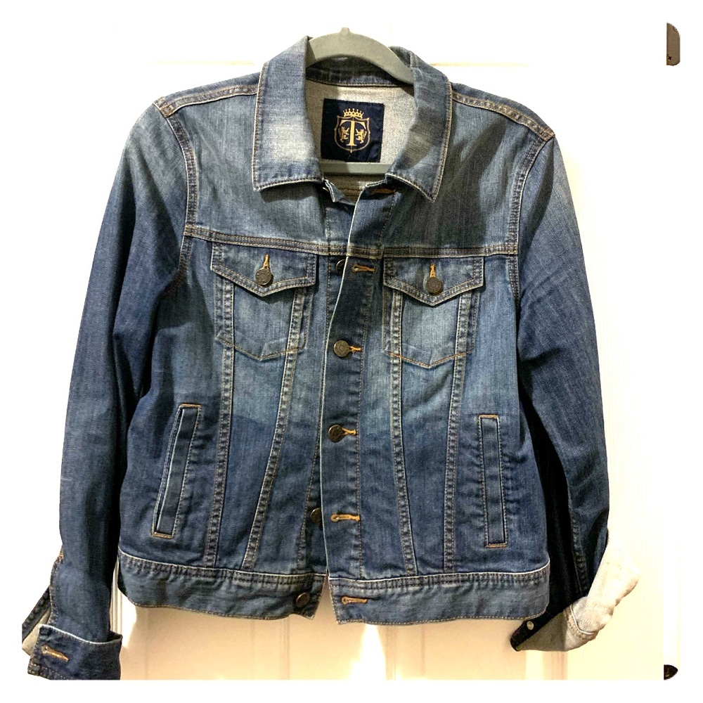 Talbots Jean Jacket